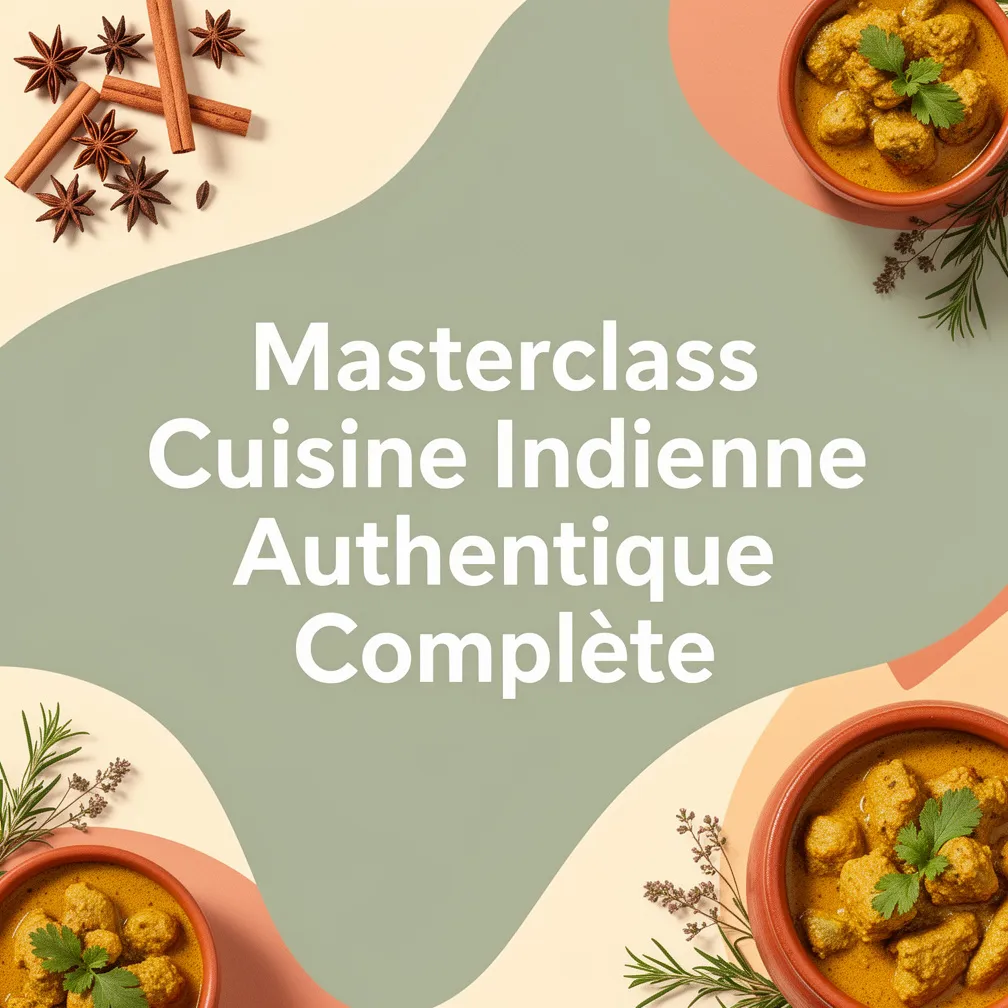 Masterclass Cuisine Indienne Authentique Complète