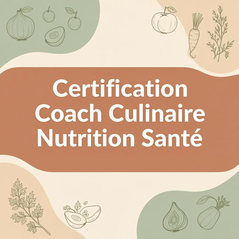 Certification Coach Culinaire Nutrition Santé