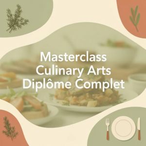 Masterclass Culinary Arts Diplôme Complet