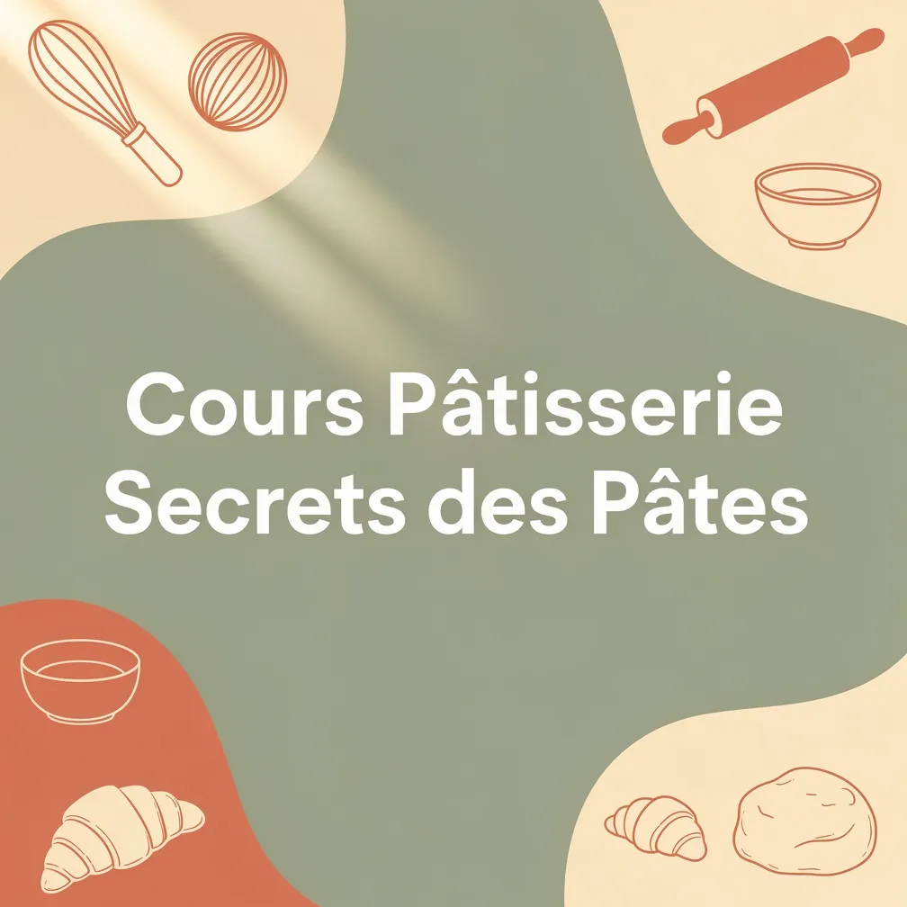 Cours Pâtisserie Secrets des Pâtes
